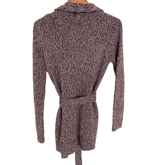 Levi's Knit Marled Tie Waist Cardigan, Size Medium - Picture 2 of 12